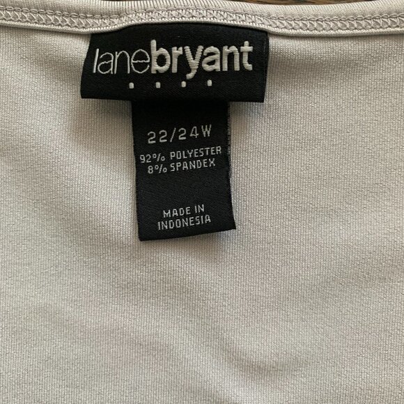 Lane Bryant Stretch Layering Cami Sparkle Gray Sz 22/24W #19L - Picture 6 of 8